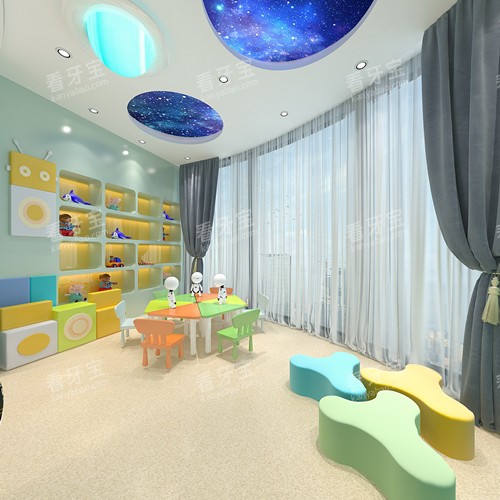 南京雅康口腔迈皋桥分院儿童候诊区 南京雅康口腔迈皋桥分院儿童候诊区