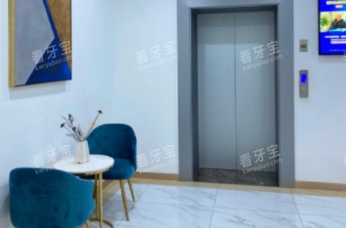 成都圣贝口腔电梯过道示意图 成都圣贝口腔电梯过道示意图