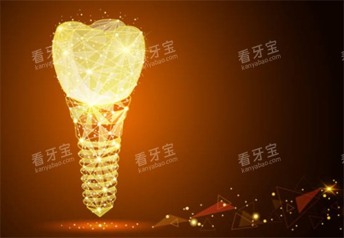 种植牙科技感背景图 种植牙科技感背景图