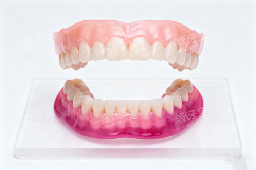 上下假牙概念图 上下假牙概念图