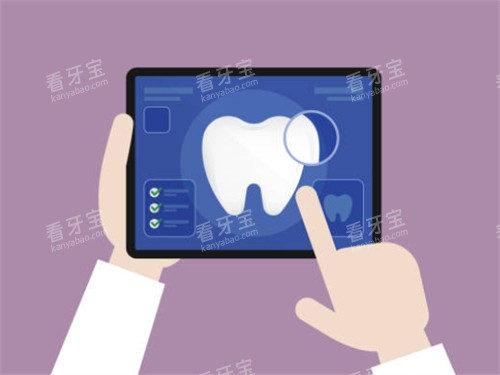 种植牙检查平板图 种植牙检查平板图