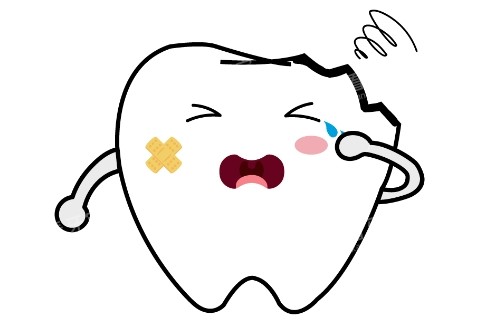 牙齿损害动画图 牙齿损害动画图