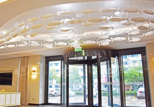 扬州贝恩口腔入口处示意图 扬州贝恩口腔入口处示意图