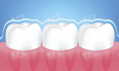 健康整齐的牙齿 健康整齐的牙齿