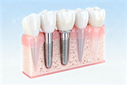 牙齿缺牙修复卡通图展示 牙齿缺牙修复卡通图展示