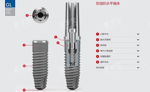 西泰克种植牙GL材料 西泰克种植牙GL材料
