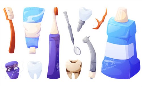 牙齿相关卡通图 牙齿相关卡通图