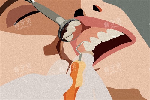 牙齿治疗卡通展示图 牙齿治疗卡通展示图