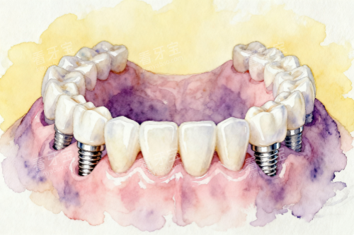 全口种植牙图片一览 全口种植牙图片一览