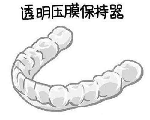 牙齿矫正透明保持器 牙齿矫正透明保持器