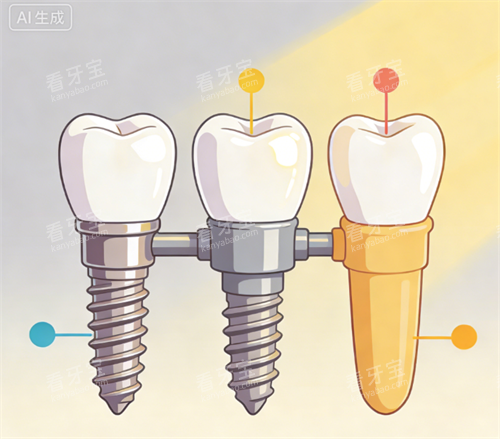 种植牙展示图 种植牙展示图