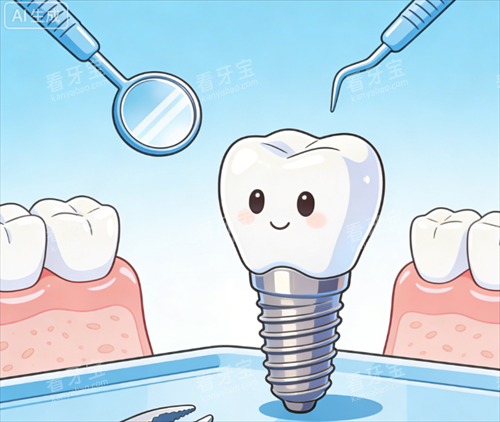种植牙漫画图 种植牙漫画图