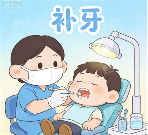 补牙过程图 补牙过程图