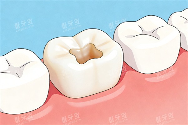 牙齿治疗插画示意图 牙齿治疗插画示意图