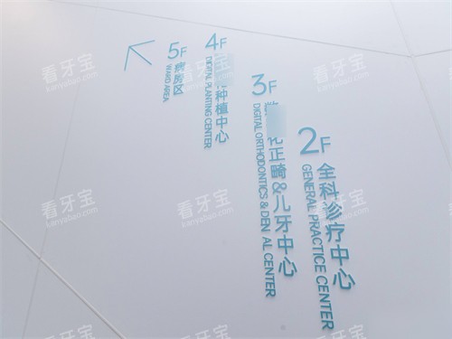 青岛维乐口腔黄岛总院布局指示墙.jpg 青岛维乐口腔黄岛总院布局指示墙.jpg